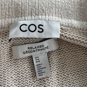 COS 100% cotton sweater